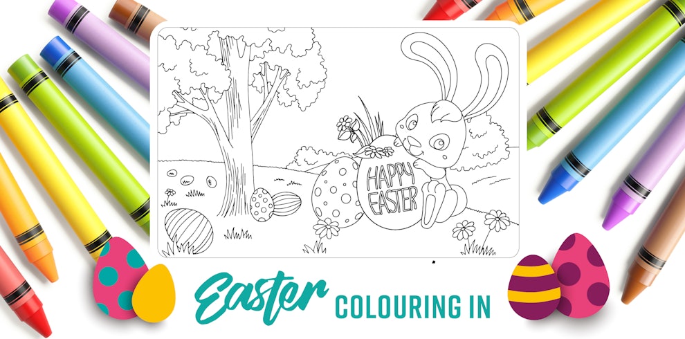Easter Colouring In