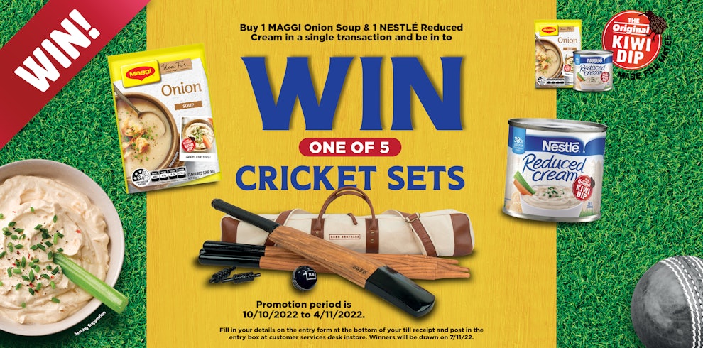 Maggi & Nestle Cricket Set
