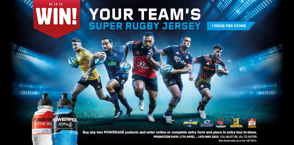 Powerade Super Rugby Giveaway