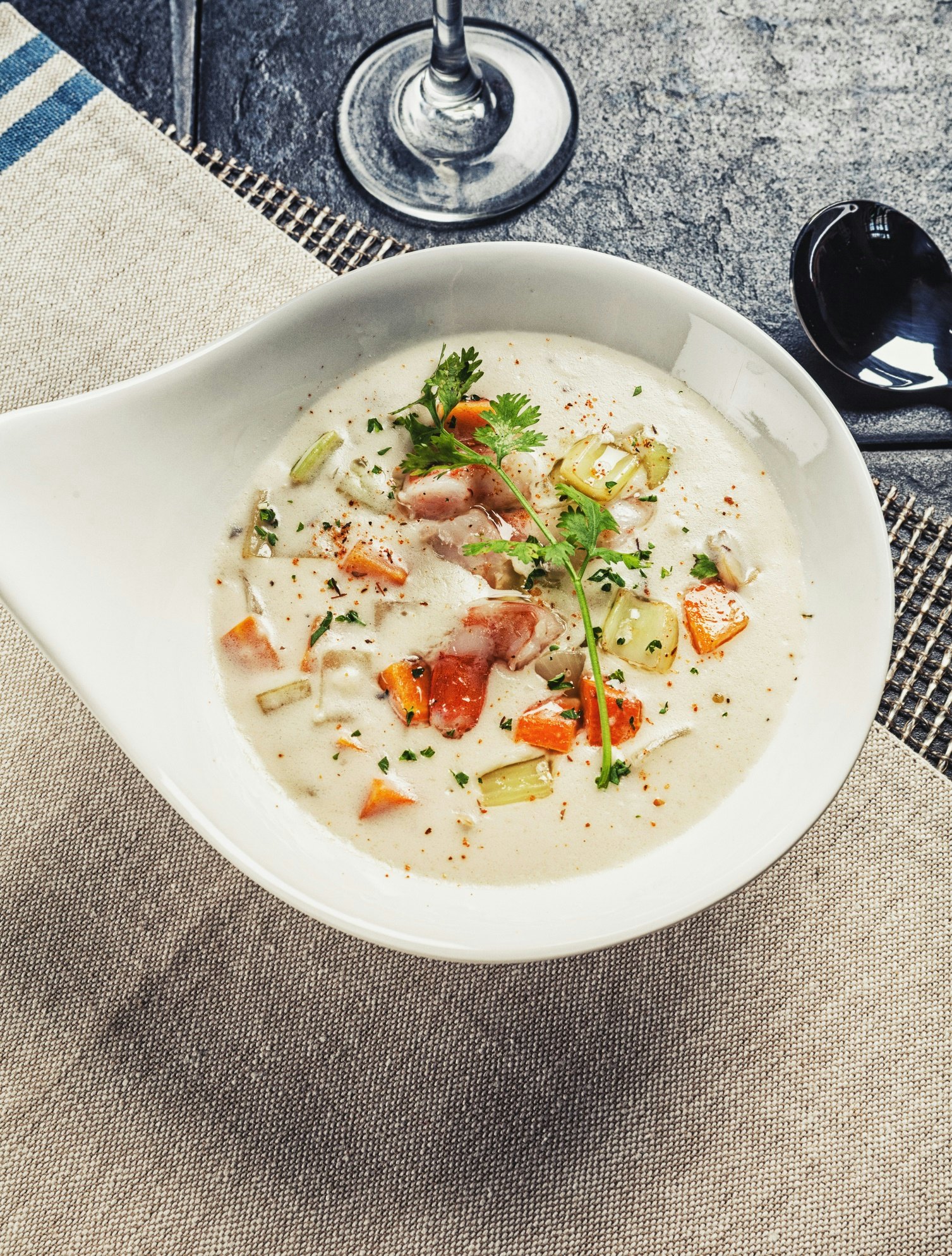 Smoked Seafood Chowder