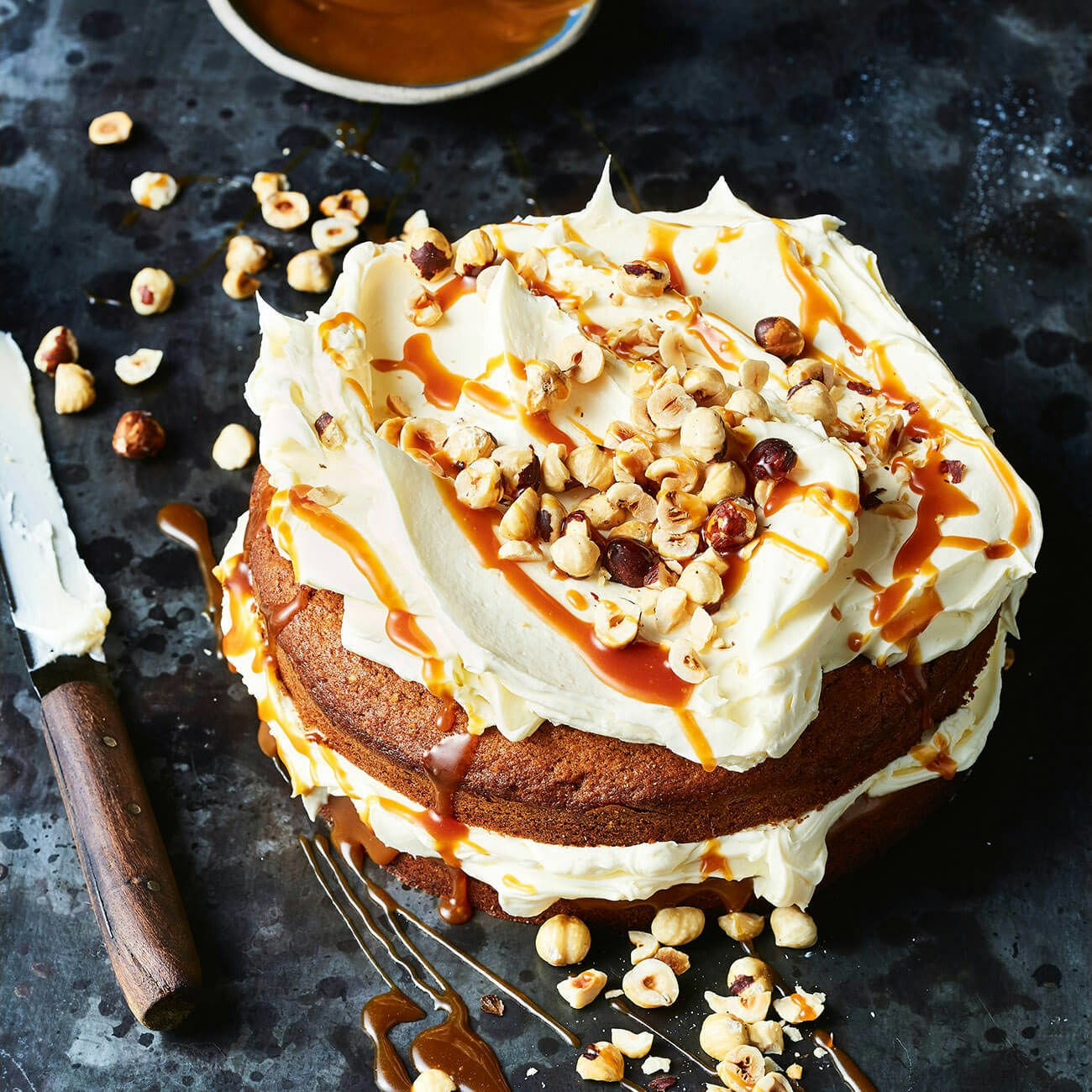 Blog Event: Invitation to a Coffee plus a Whisky Chocolate Caramel Cake -  Jenny is baking