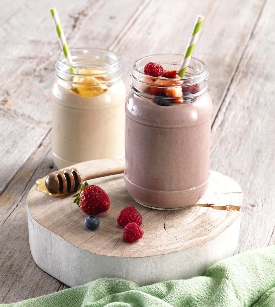 Peanut Butter Fruit Smoothie