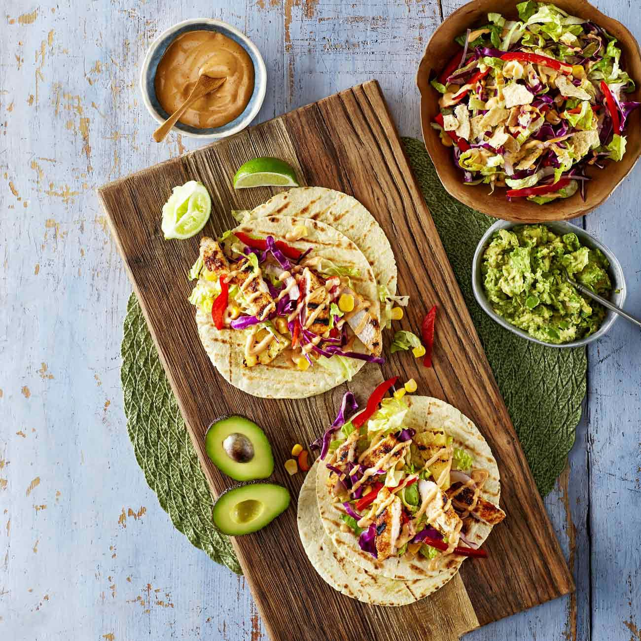 Smokey Chipotle Chicken Tacos