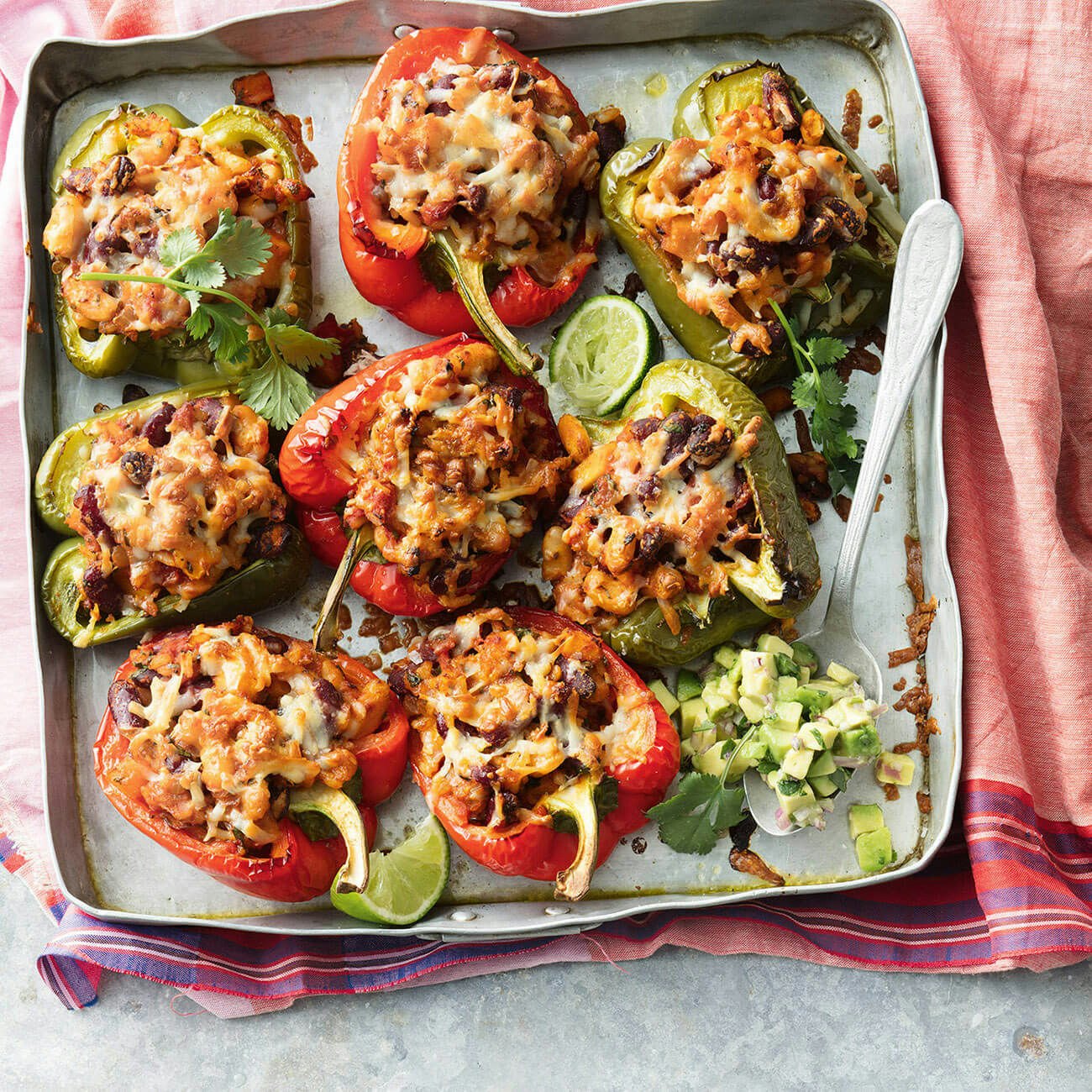 Stuffed Baked Capsicum