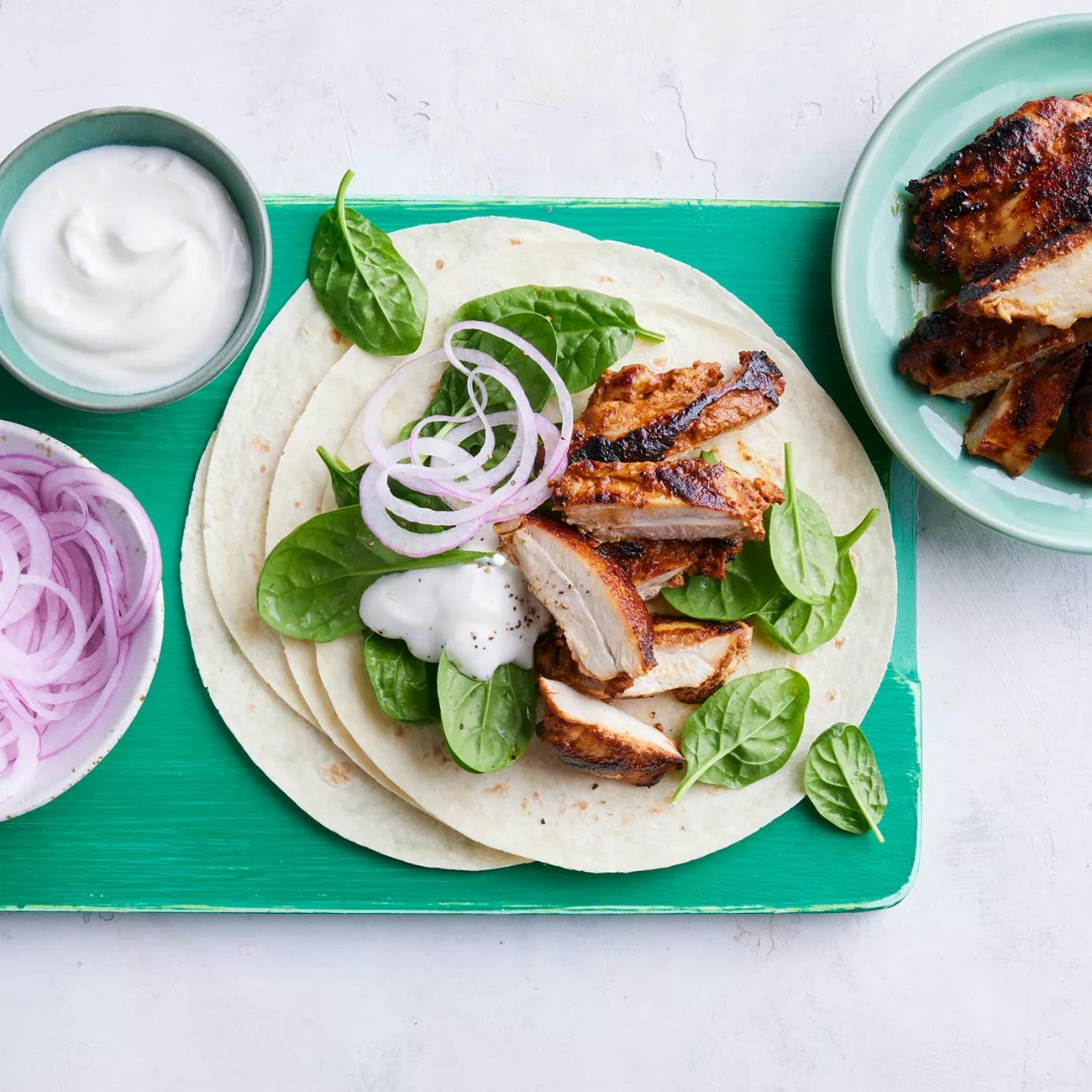 Tandoori Chicken Burrito