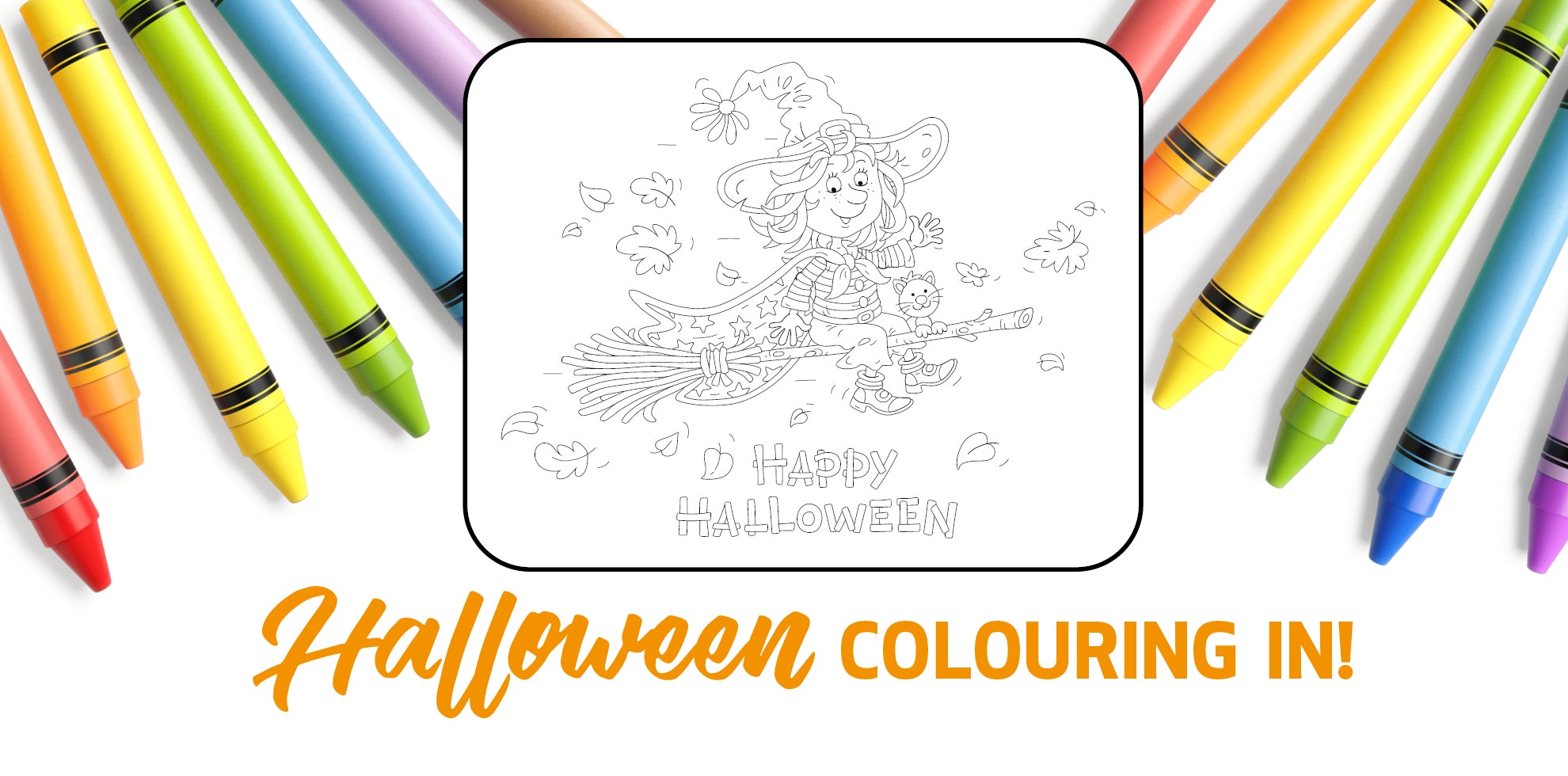 Halloween Colouring In