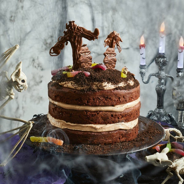 Recipe | Halloween chocolate brownie and colourful sponge layer cake — Art  and Soul – the fashionista cook