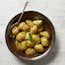 Boiled New Potatoes with Minty Herb Butter