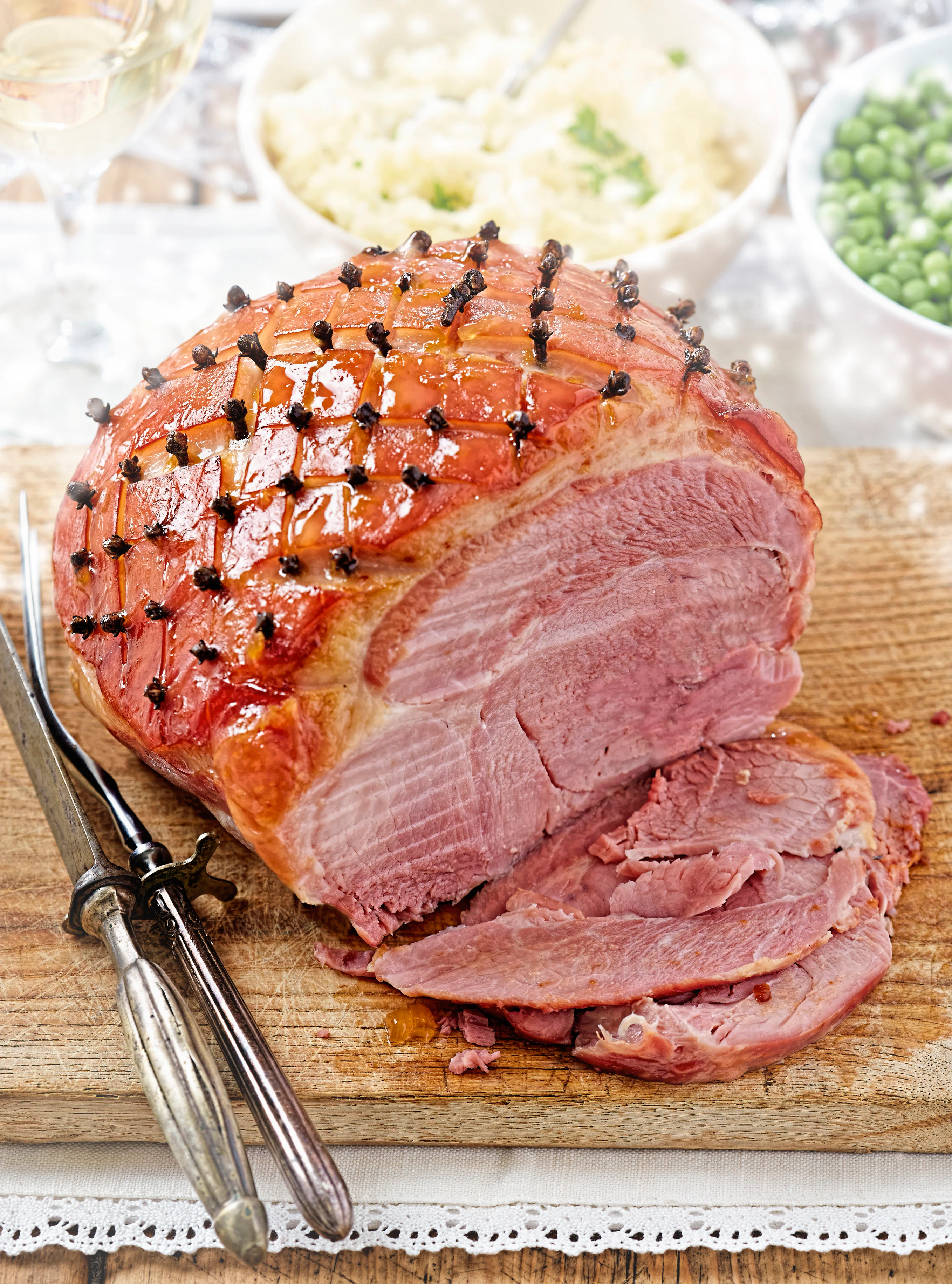 christmas ham dressing Christmas Ham with Hoisin Sauce, Orange and Ginger Glaze