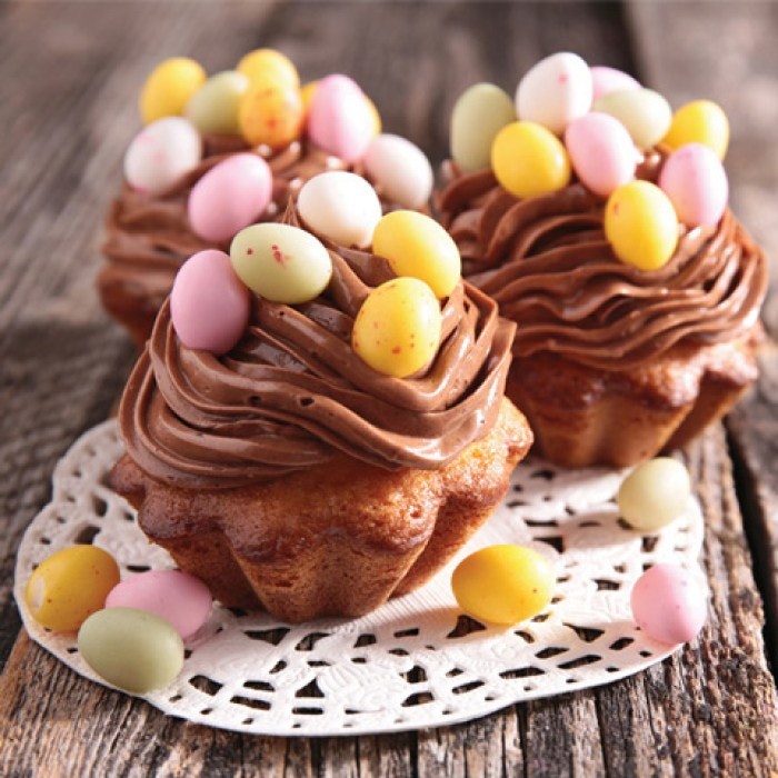 EasterEggChocolateCupcakes